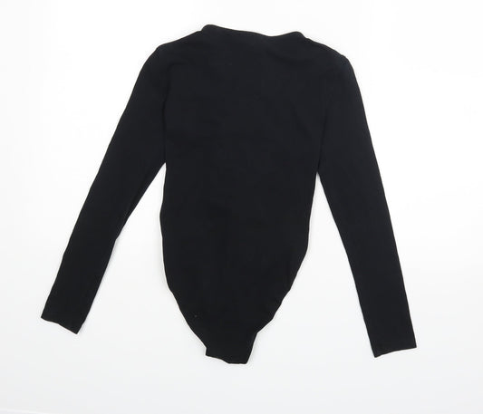 Topashop Womens Black   Playsuit One-Piece Size 8