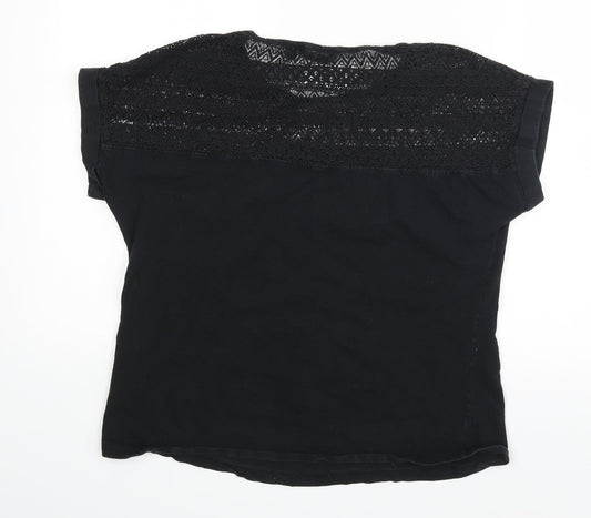 Golddigger Womens Black   Basic Blouse Size M