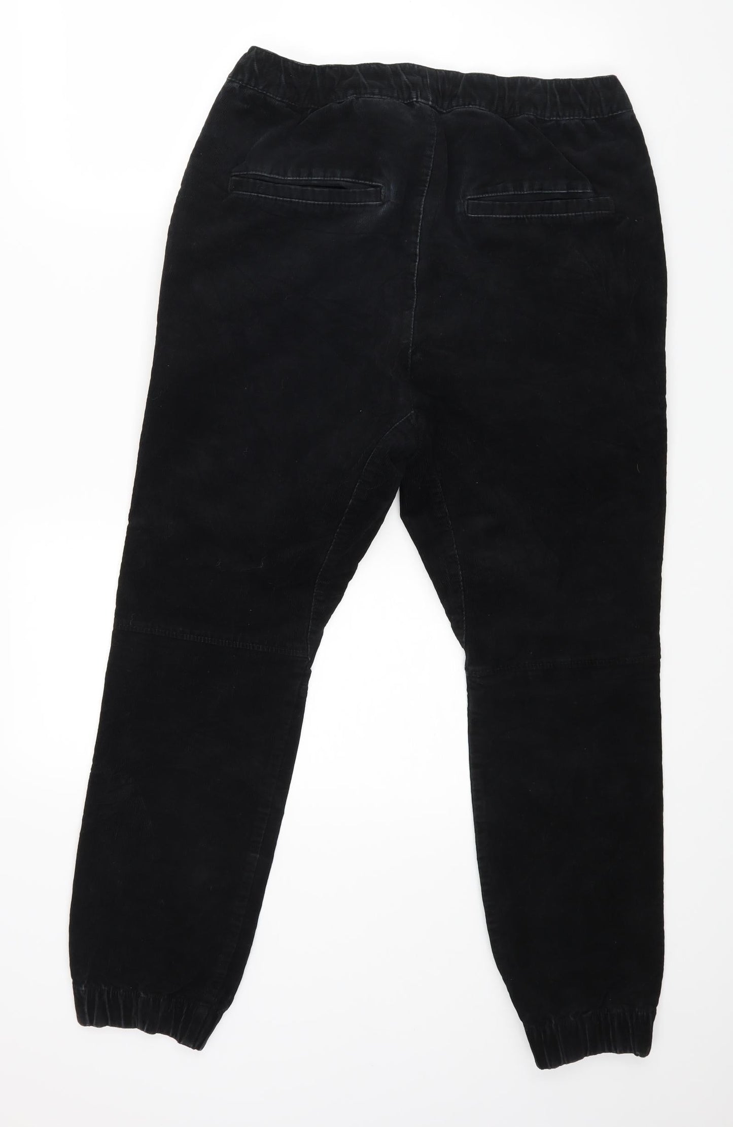 H&M Womens Black   Trousers  Size M L25 in