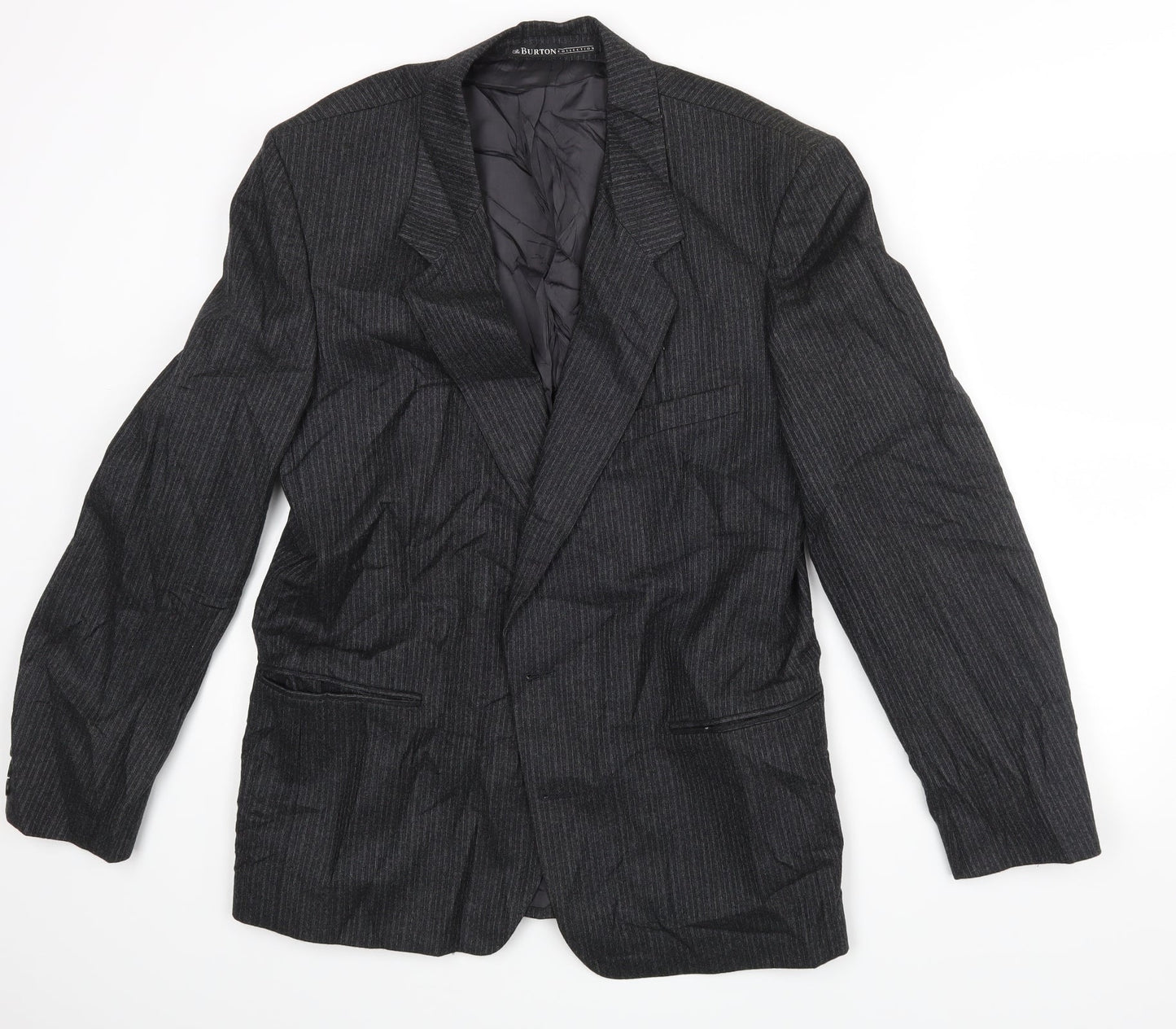 Burton Mens Grey   Jacket Blazer Size 44