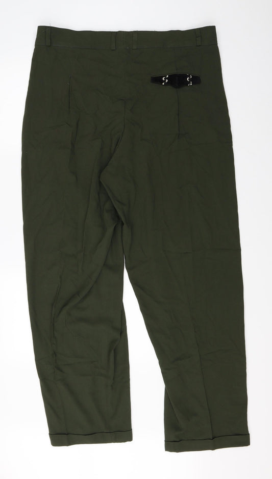 Preworn Womens Green   Trousers  Size 36 in L29 in
