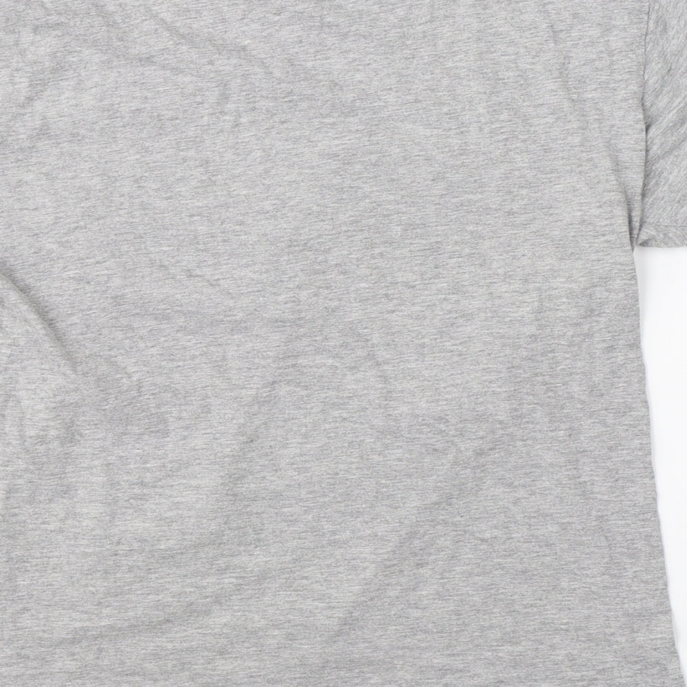 Cedar Wood State Mens Grey    T-Shirt Size S