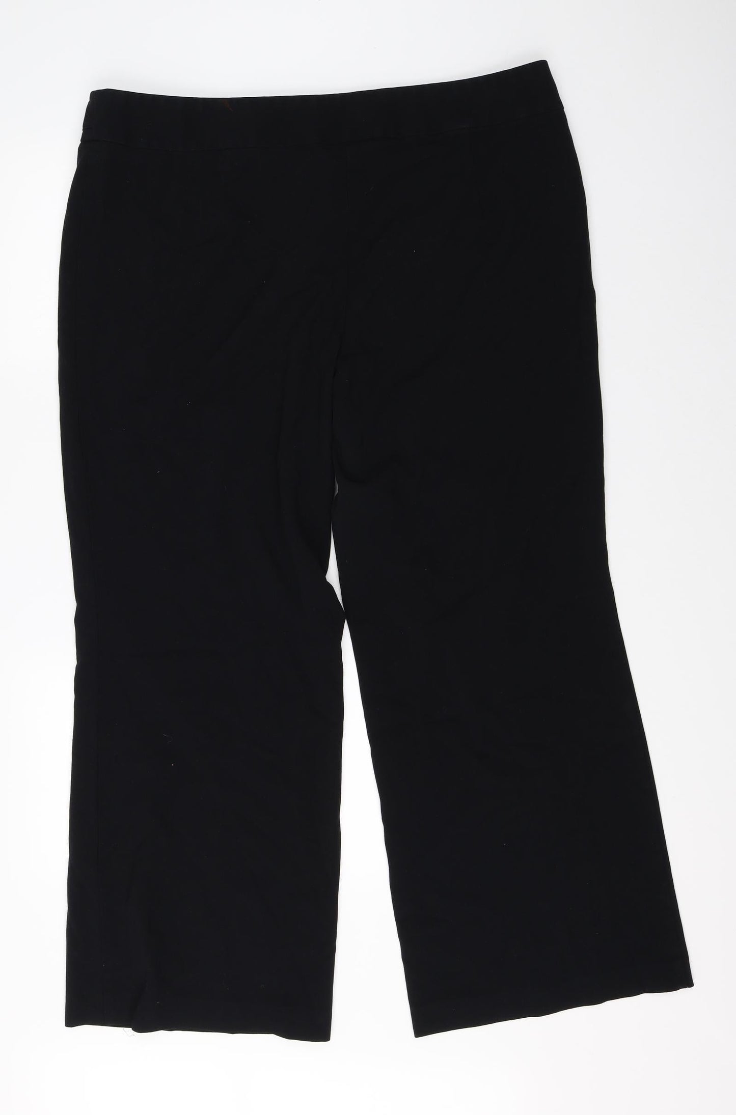 Preworn Womens Black   Trousers  Size 40 in L28 in