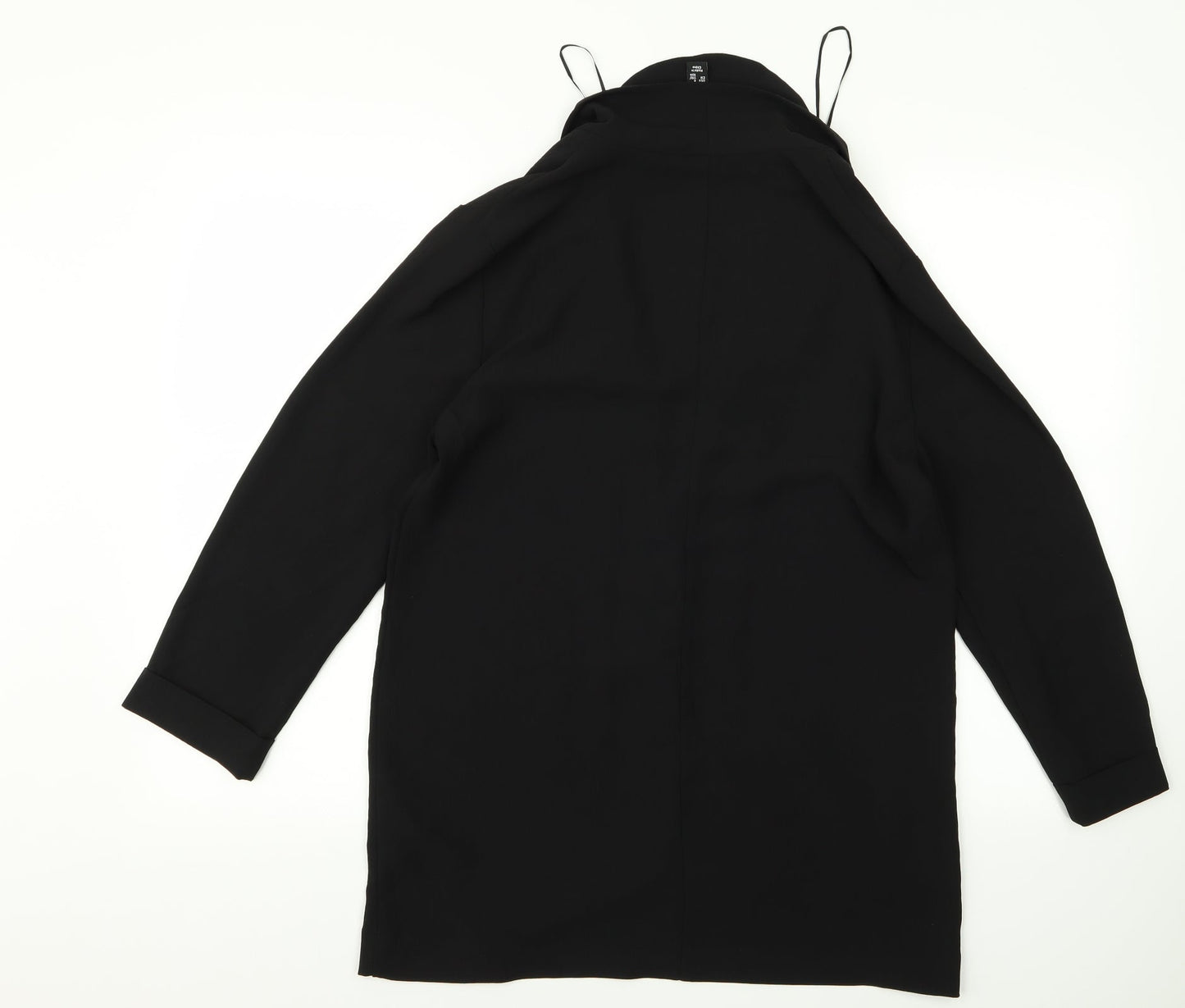 New Look Womens Black  Rayon Jacket  Size 12