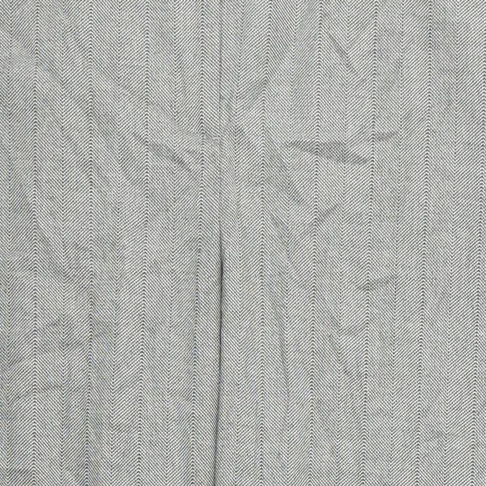 m&s Womens Grey   Trousers  Size 38 L23 in