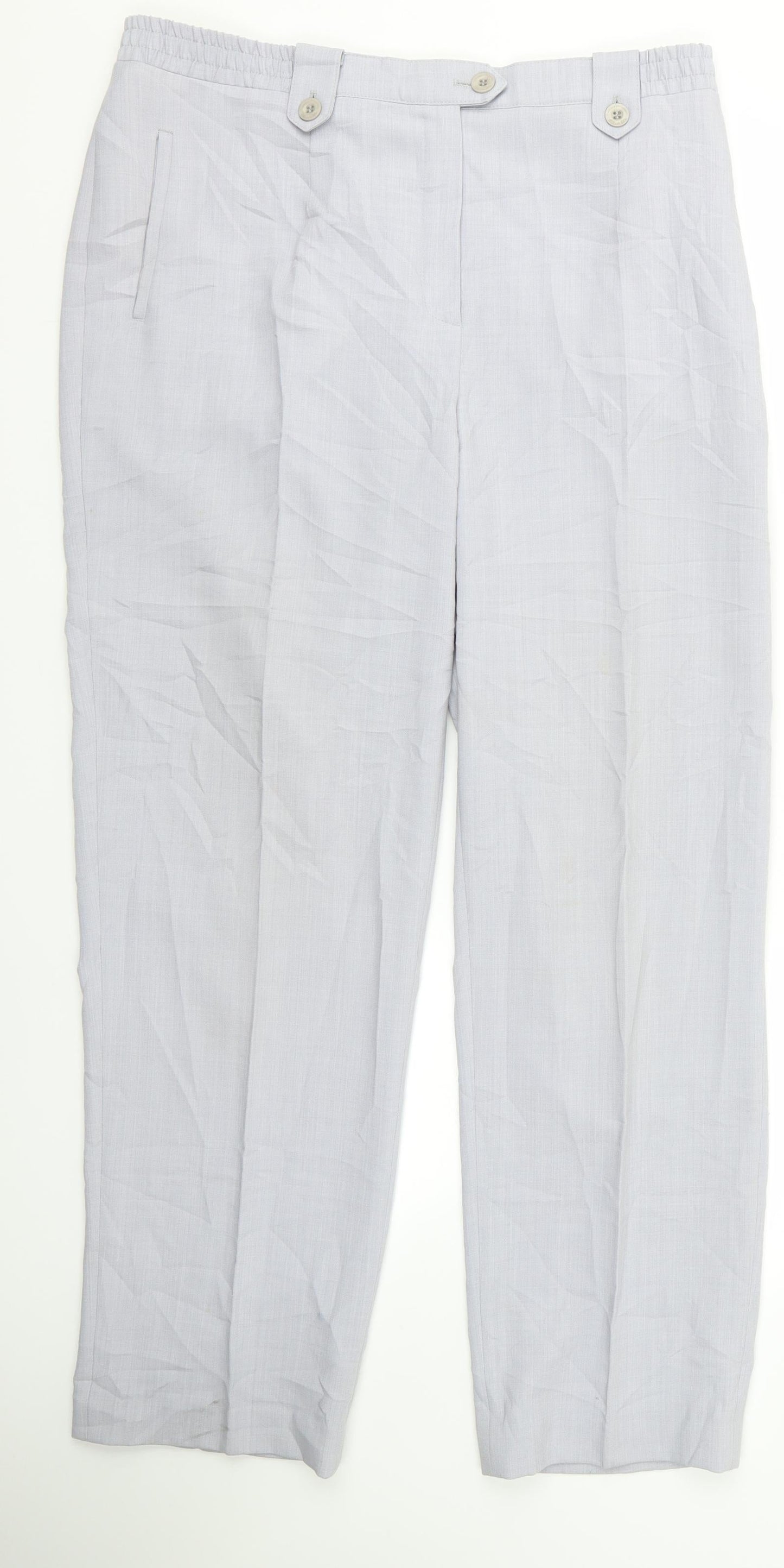 Preworn Womens Purple   Trousers  Size 36 L25 in