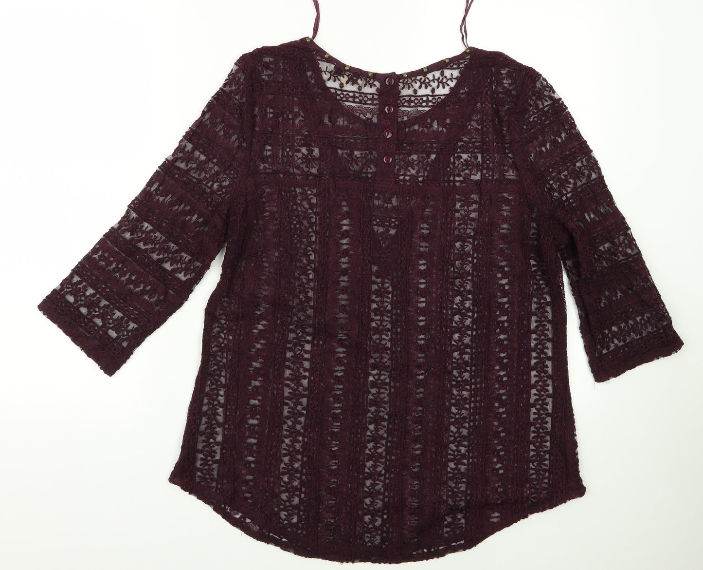 Papaya Womens Red   Pullover Jumper Size 14