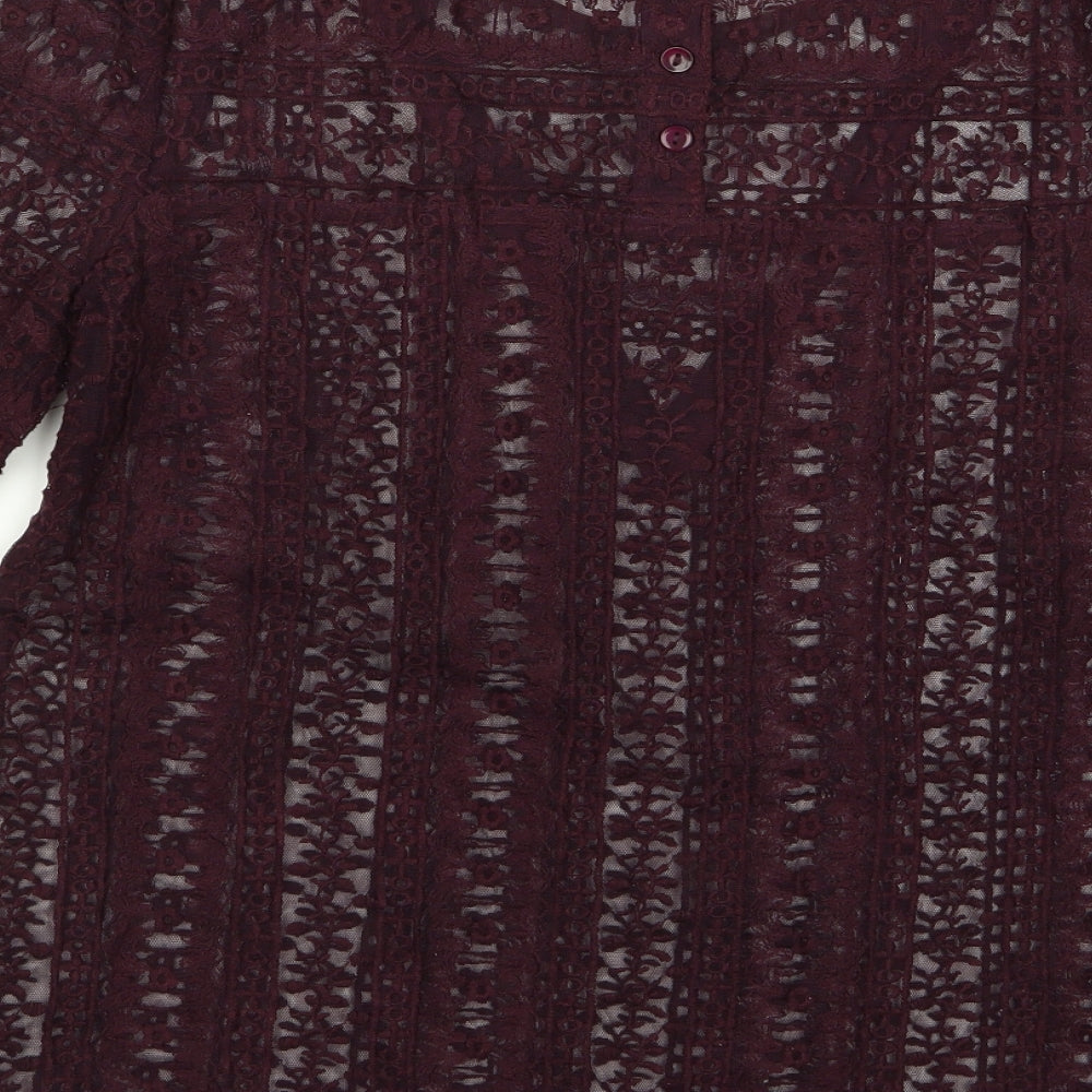 Papaya Womens Red   Pullover Jumper Size 14