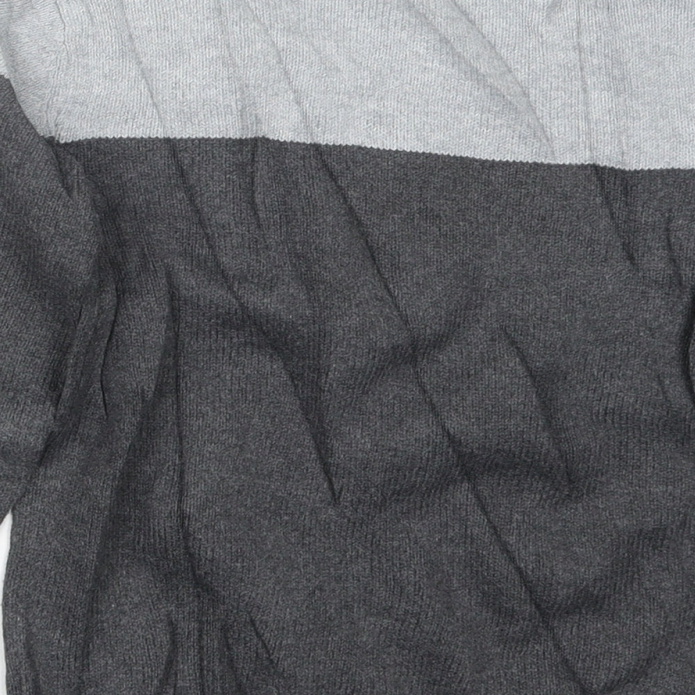 Samuel jr Boys Grey  Knit Pullover Jumper Size 8 Years