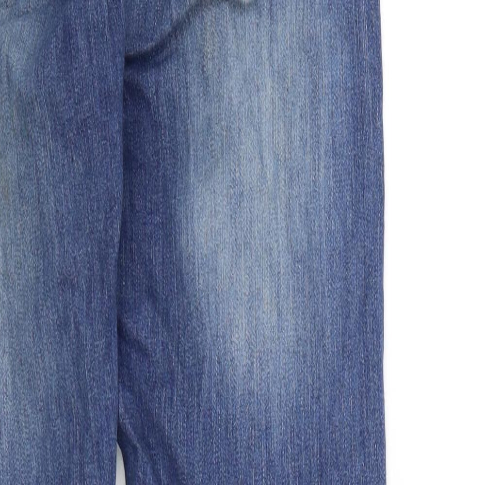 Blush Womens Blue   Skinny Jeans Size S L27 in - Distressed