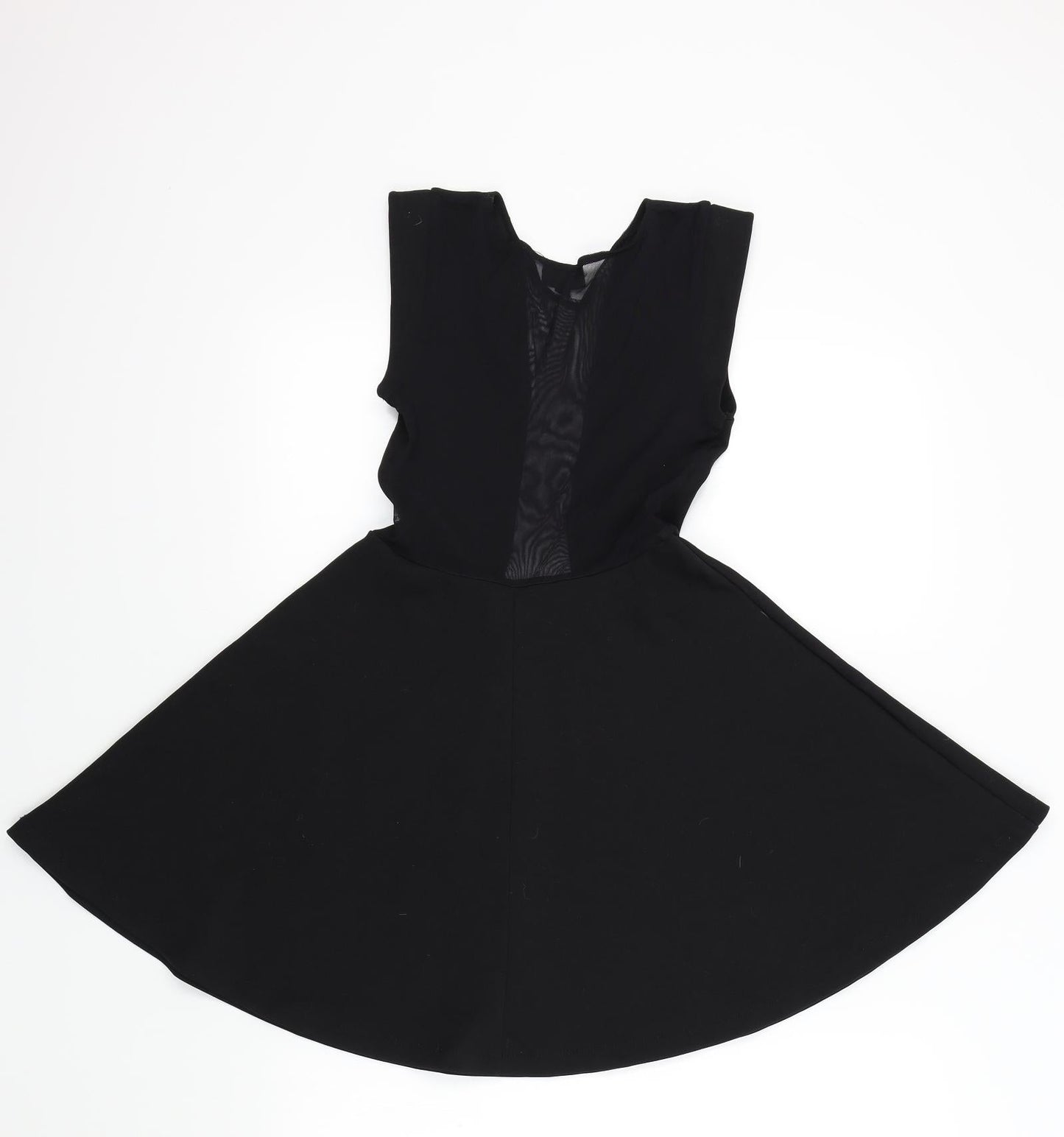 top shop Womens Black Colourblock  Fit & Flare  Size 6