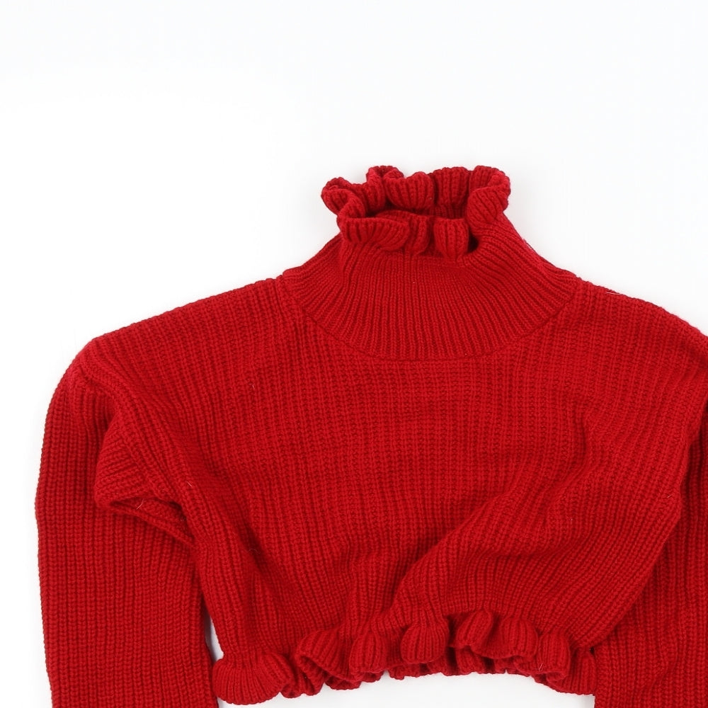 Preworn Womens Red   Pullover Jumper Size M
