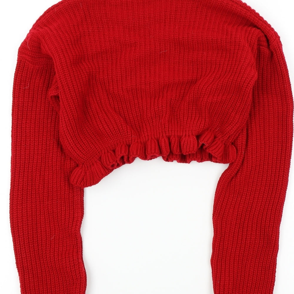 Preworn Womens Red   Pullover Jumper Size M