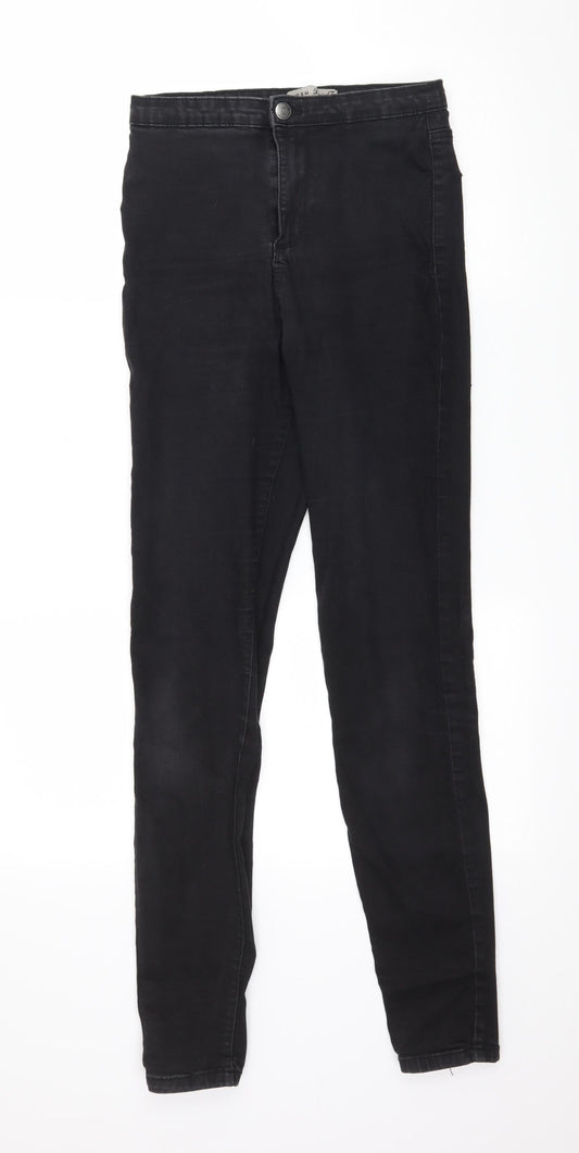 Denim & Co. Womens Black  Denim Skinny Jeans Size 12 L30 in