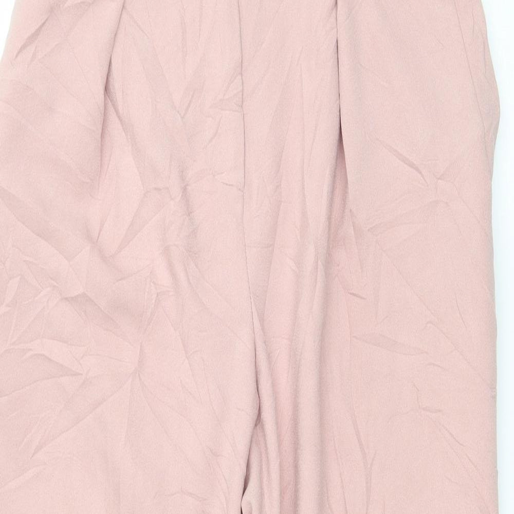 Topshop Womens Pink   Trousers  Size 10 L26 in