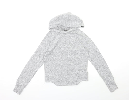Habitual Womens Grey   Pullover Hoodie Size 12