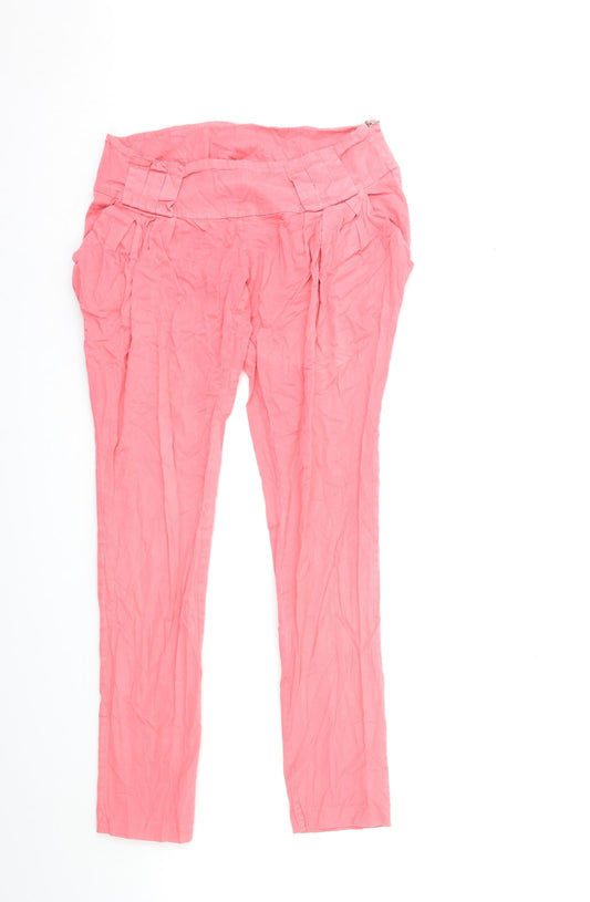 Preworn Womens Pink   Trousers  Size M L29 in