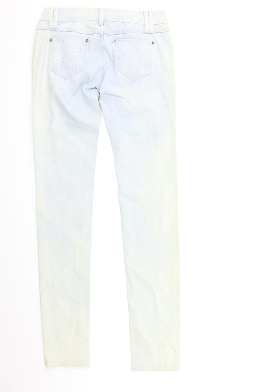 R. JONACO DENIM Womens Blue  Denim Skinny Jeans Size 10 L32 in