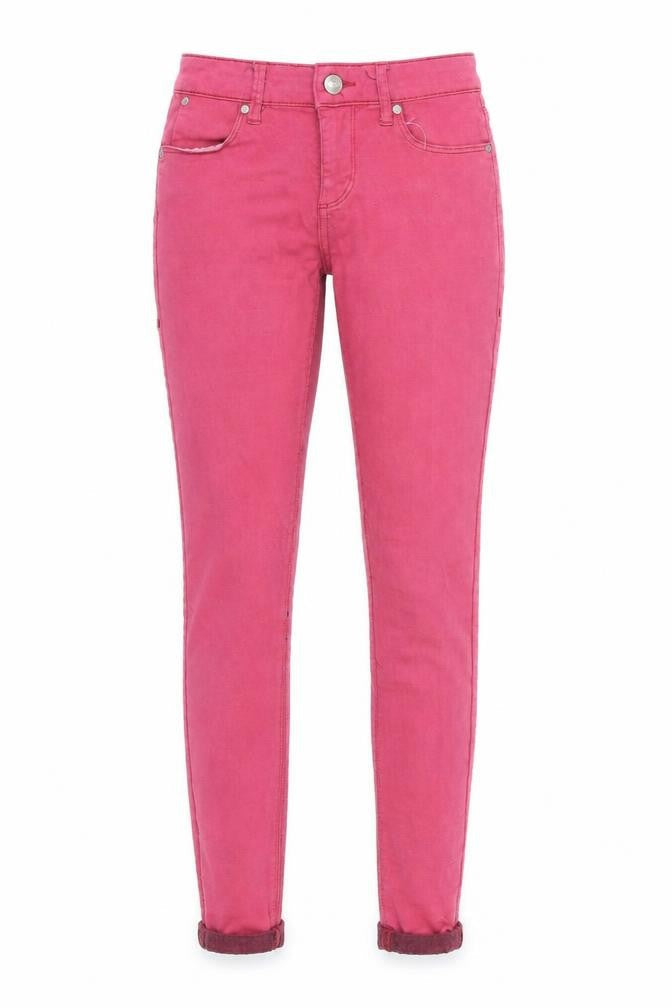 Topshop Womens Pink  Denim Skinny Jeans Size 26 in L30 in