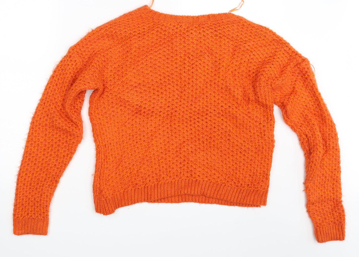 New Look Womens Orange   Pullover Jumper Size 12