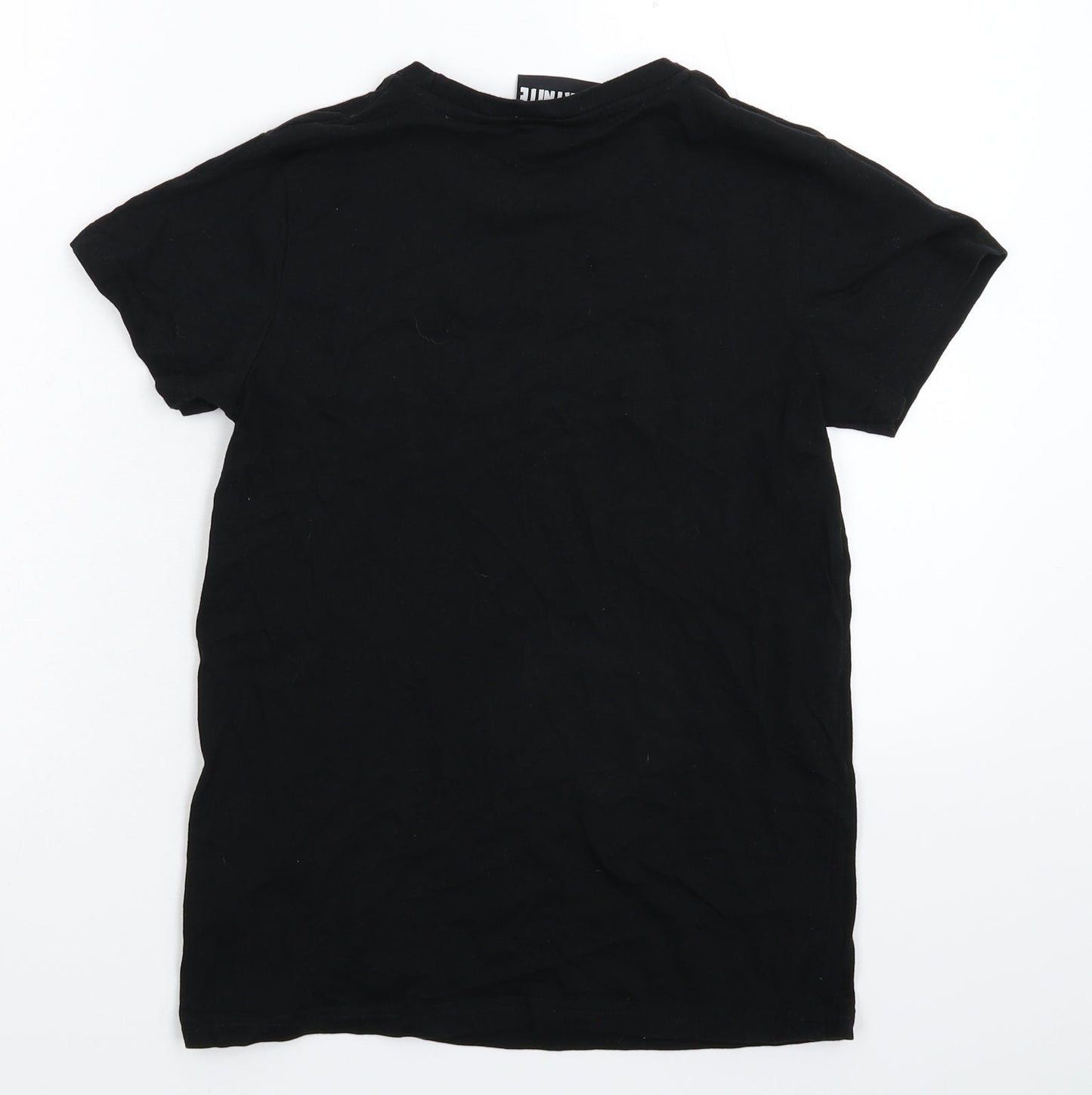 Matalan Womens Black   Basic T-Shirt Size L  - Fortnite
