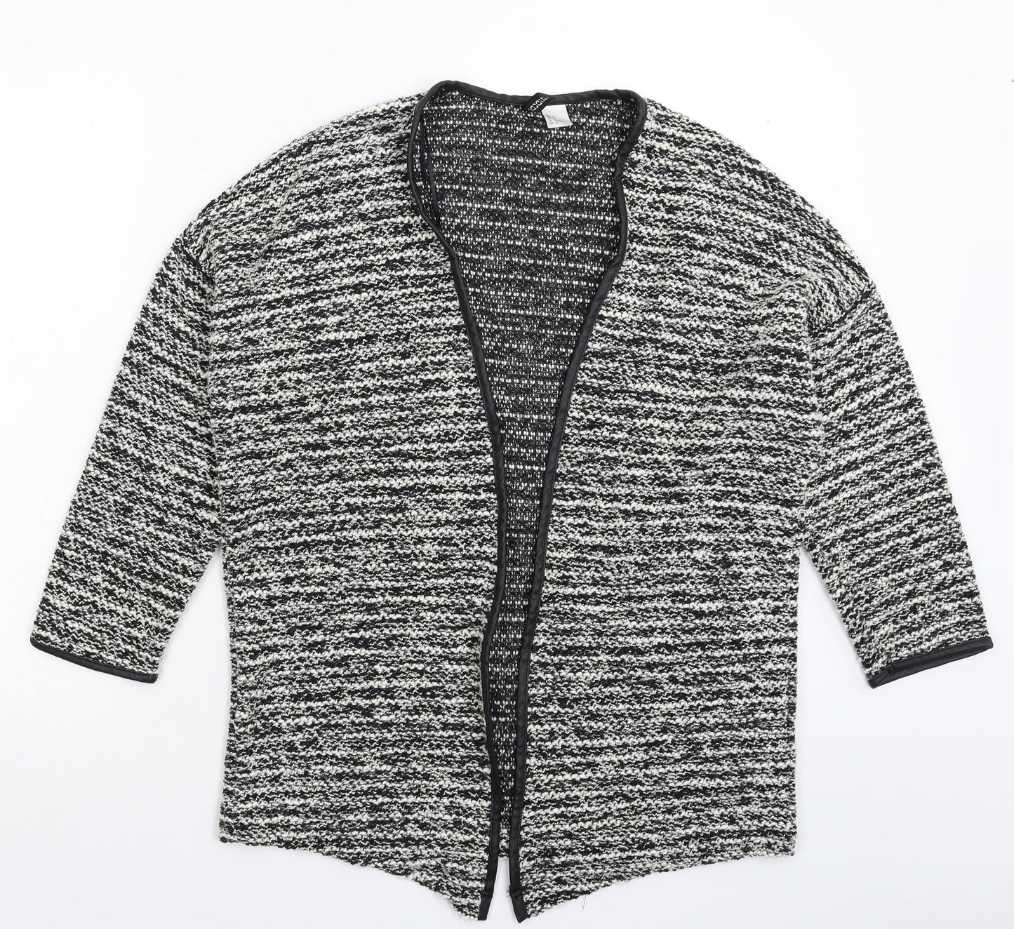 Divided Womens Grey  Knit Jacket Coatigan Size M