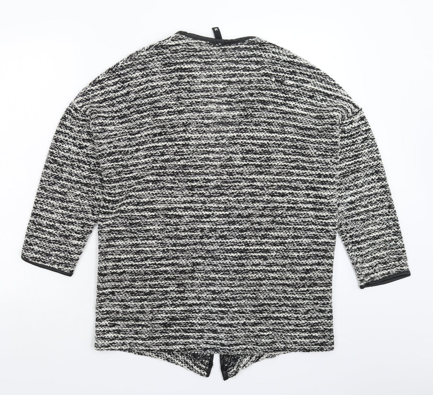 Divided Womens Grey  Knit Jacket Coatigan Size M