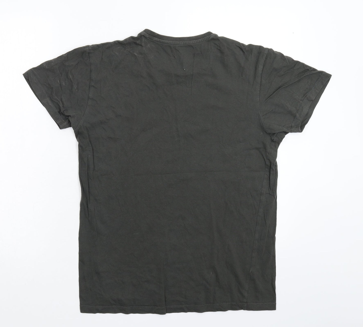 Cedar Wood State Mens Grey    T-Shirt Size S