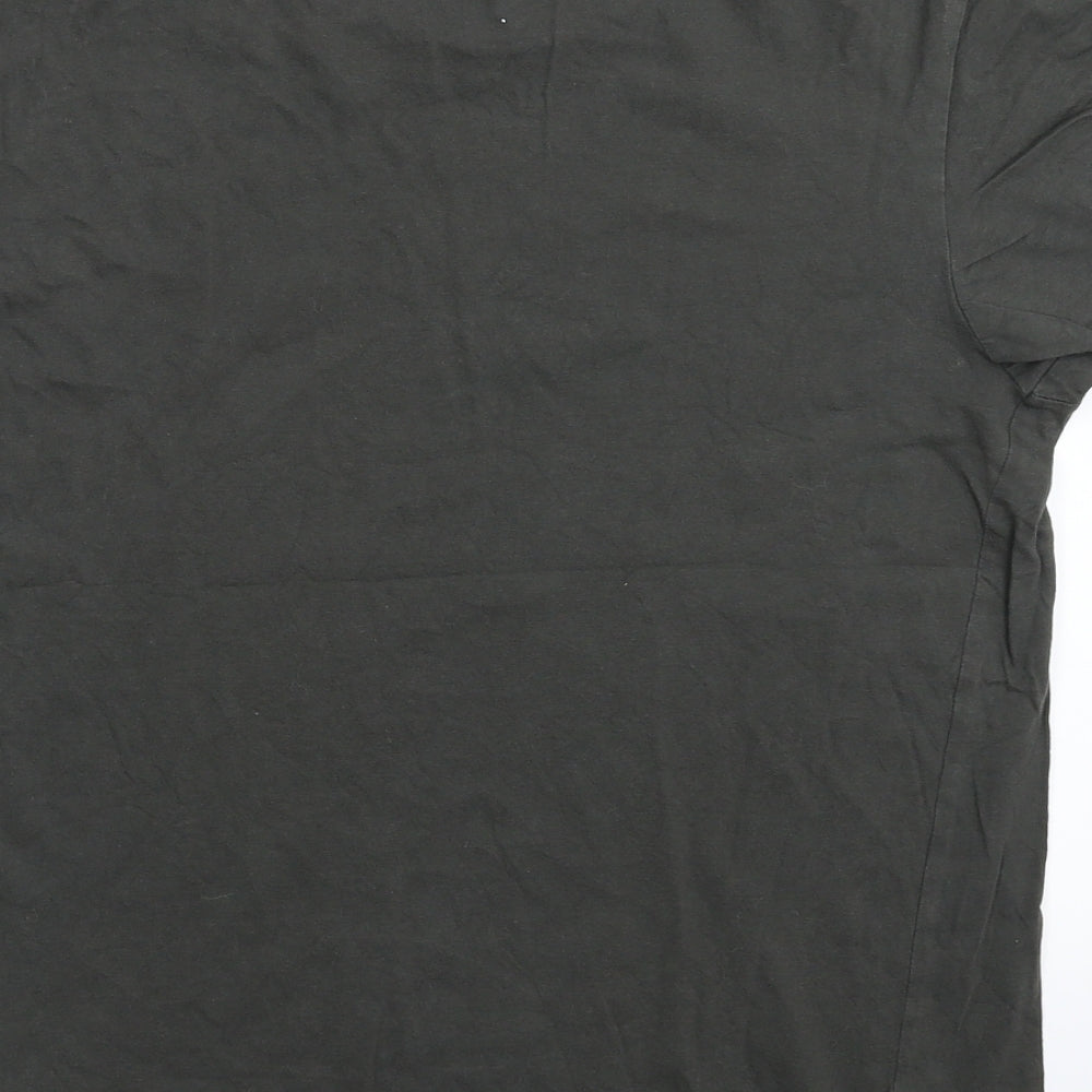 Cedar Wood State Mens Grey    T-Shirt Size S