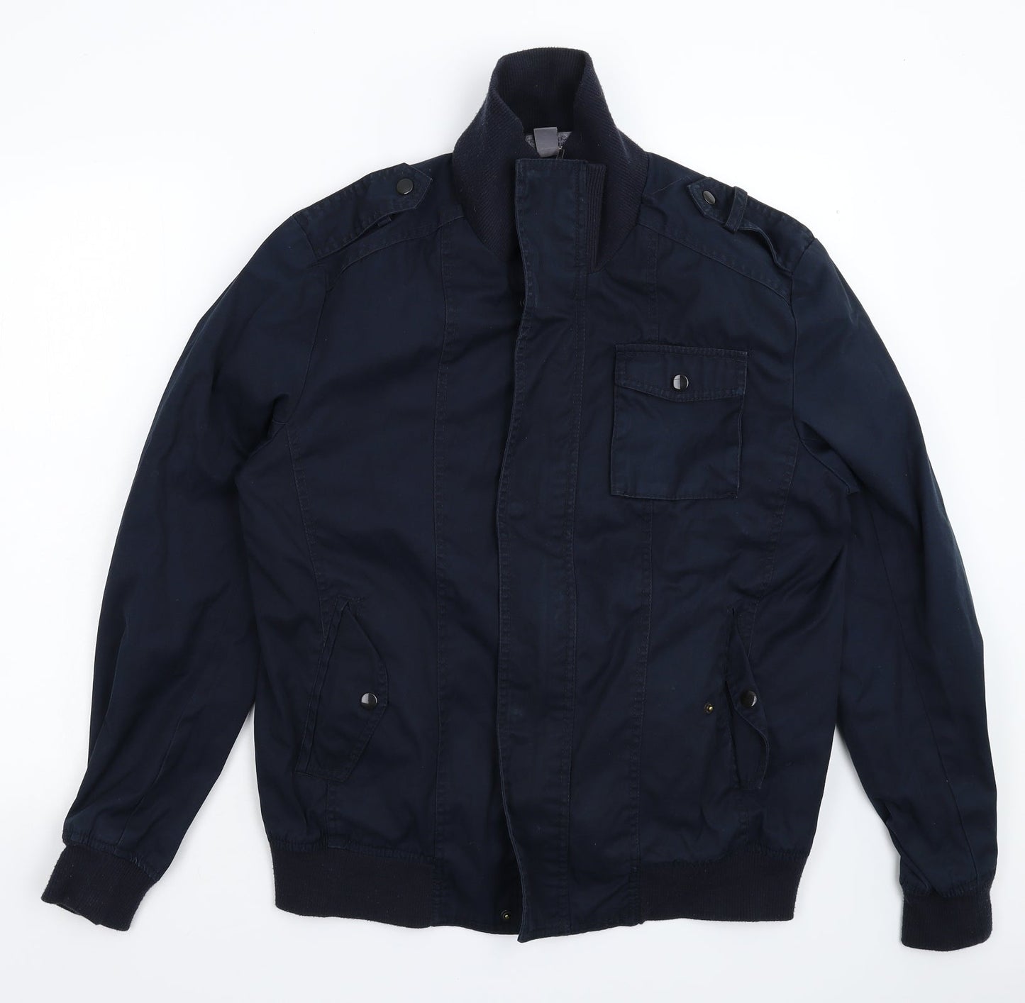 H&M Mens Blue   Jacket  Size 44