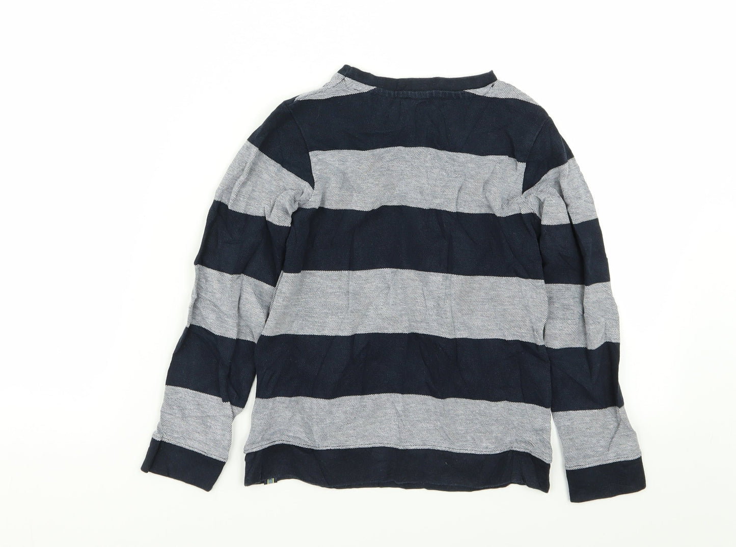 Okaidi Boys Multicoloured Striped  Basic T-Shirt Size 8 Years