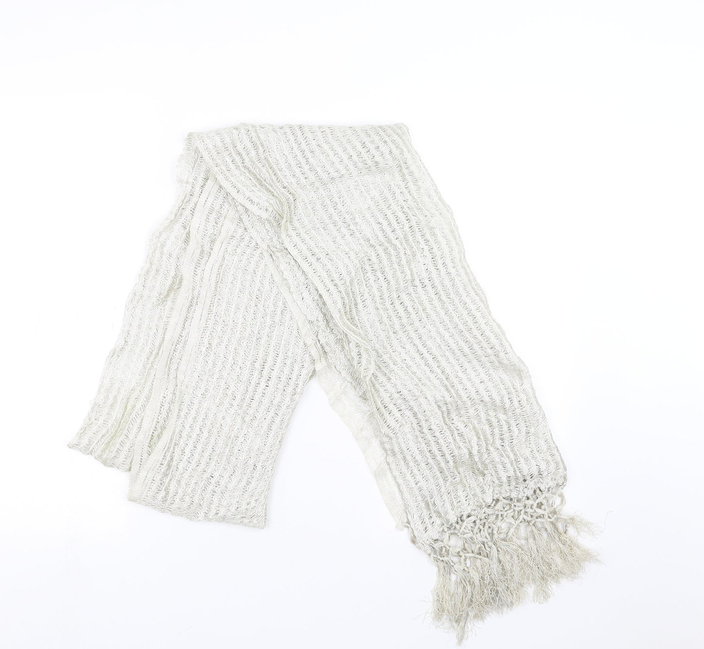 Preworn Womens Gold    Scarf