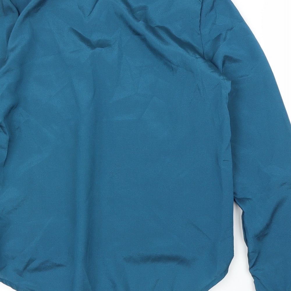 Preworn Womens Green   Basic Blouse Size M
