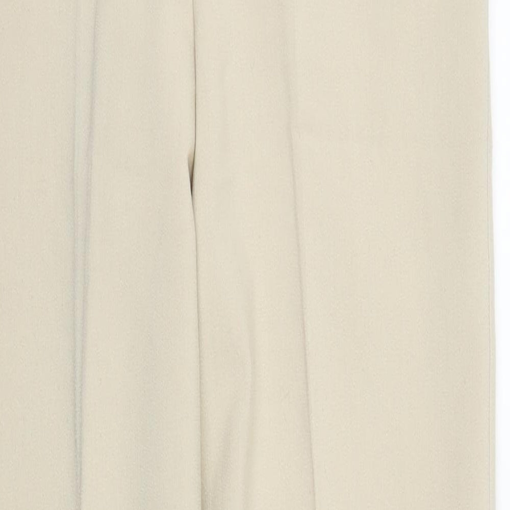 Preworn Womens Beige   Capri Trousers Size 12 L24 in