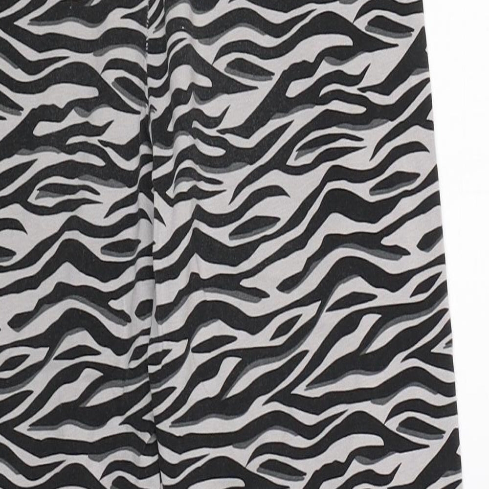 George Girls Grey Animal Print  Sweatpants Trousers Size 13-14 Years