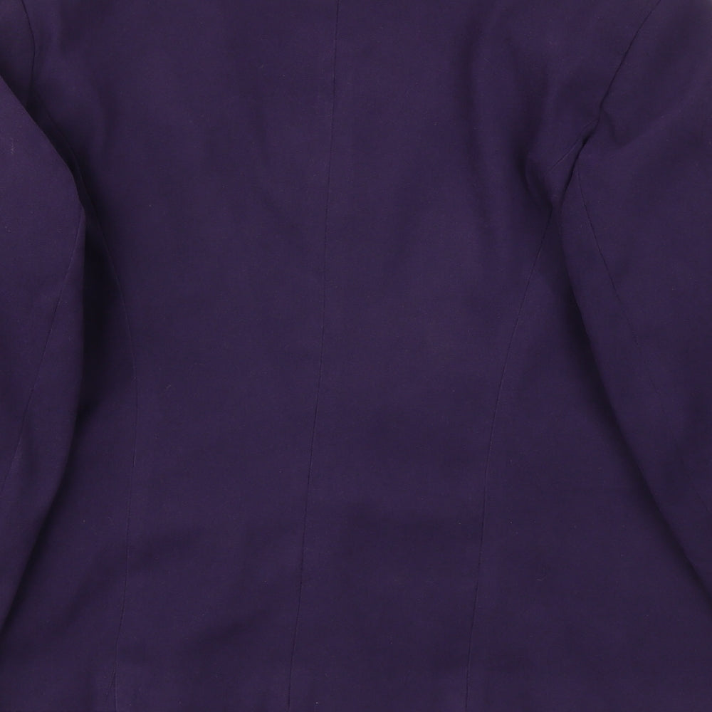 Bonmarché Womens Purple   Jacket Blazer Size 18