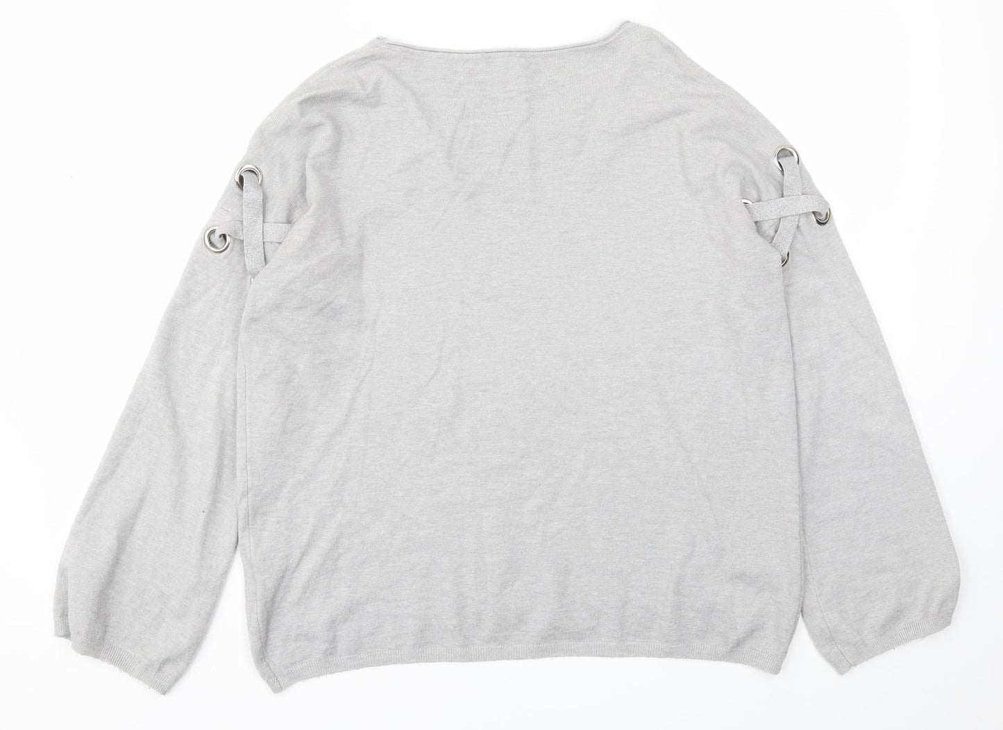 Preworn Womens Grey   Pullover Jumper Size M