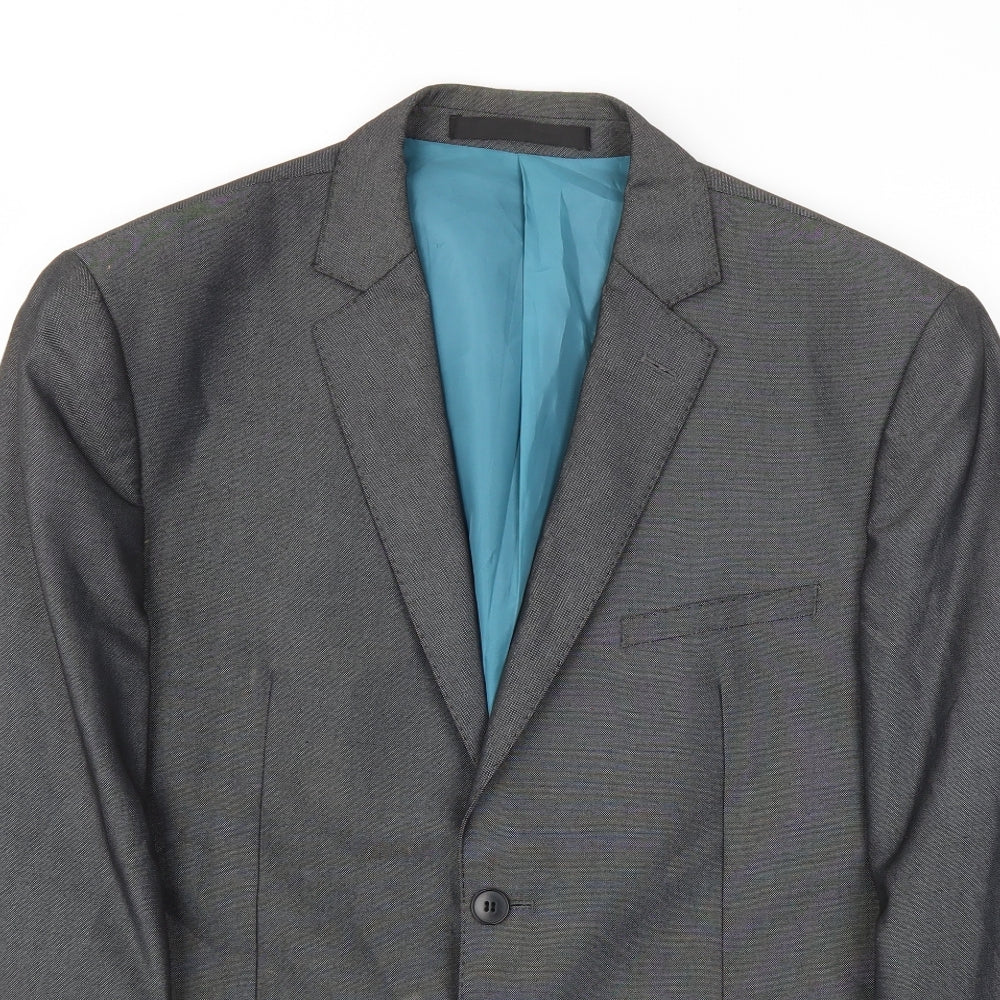 M&S Mens Grey   Jacket Blazer Size 42