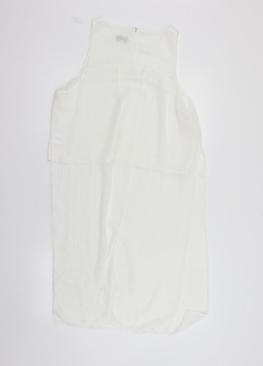 zach Womens White   A-Line  Size 12