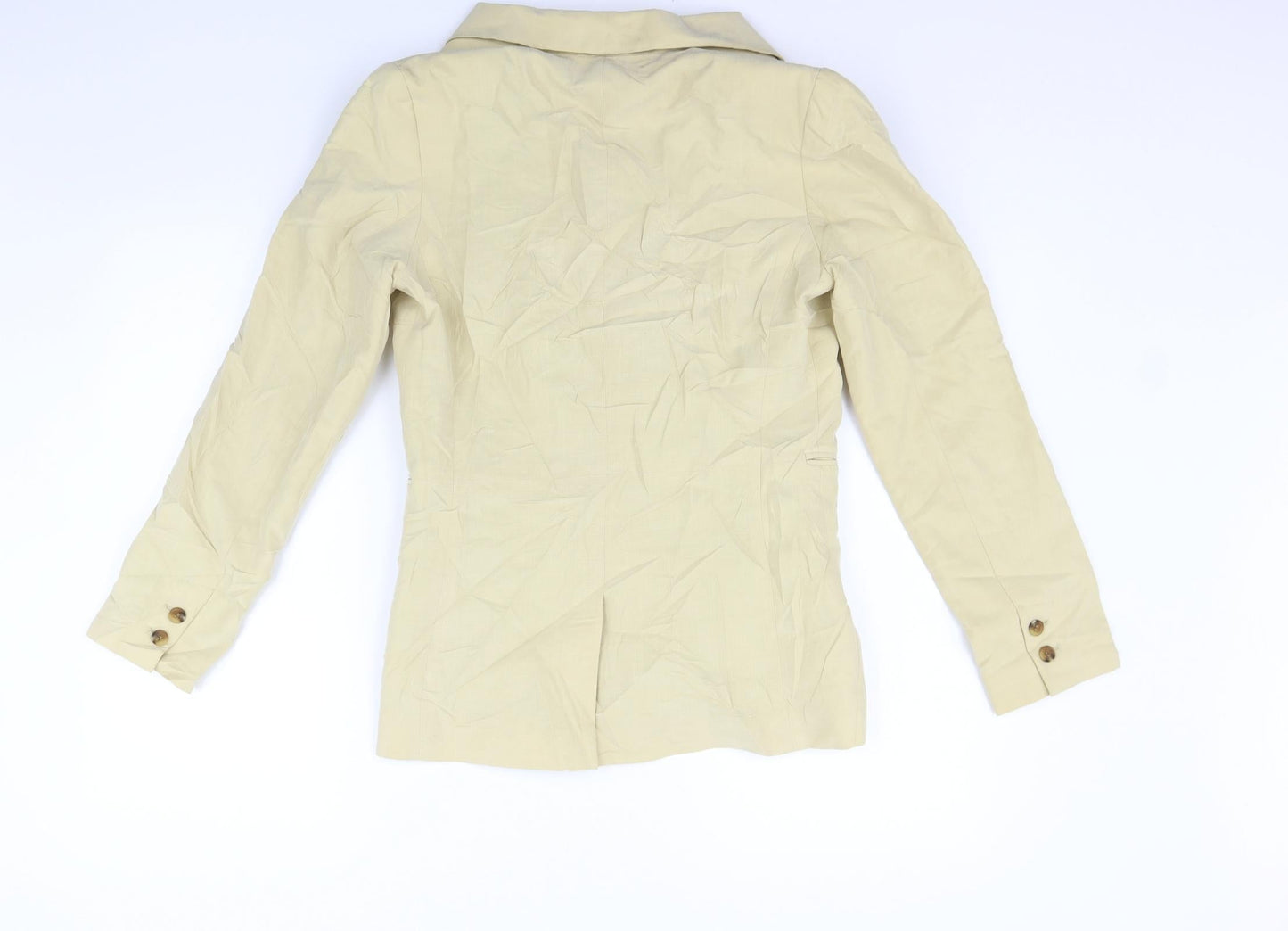 H&M Womens Beige   Jacket Suit Size 10