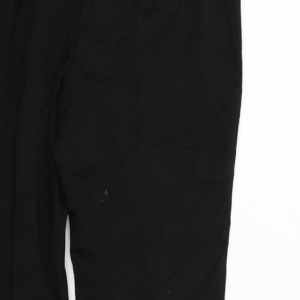 Marks and Spencer Womens Black   Trousers  Size 14 L27 in