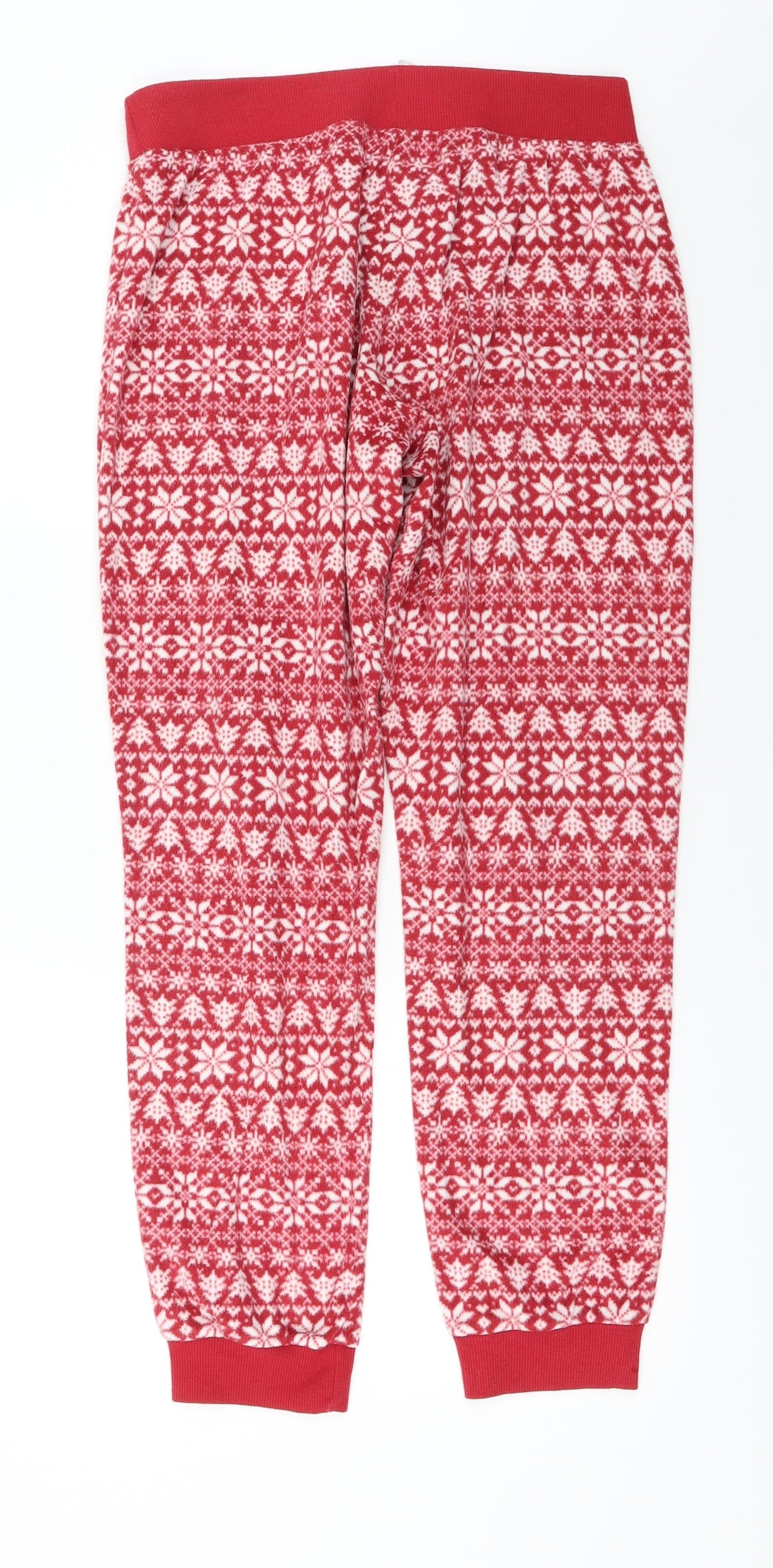 Marks and Spencer  Womens Red   Trousers  Size 14 L26 in