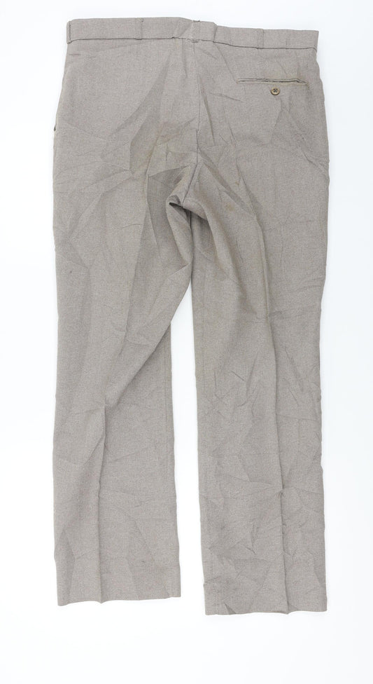 Preworn  Womens Brown   Trousers  Size 34 in L26 in