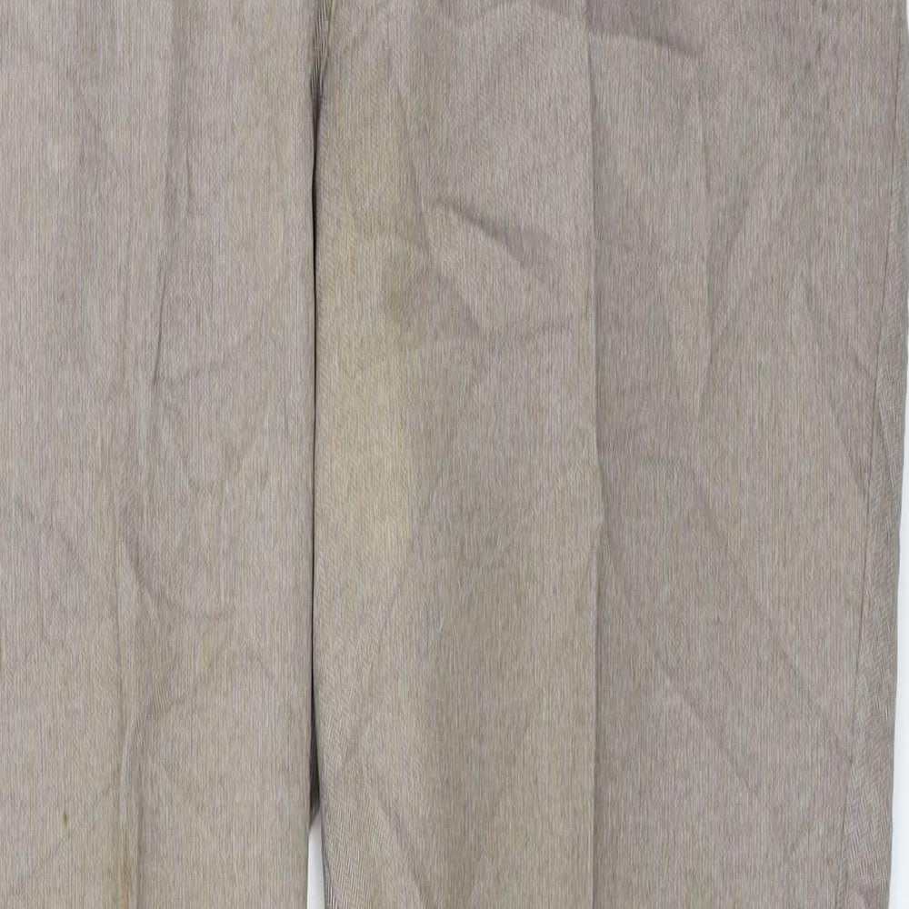 Preworn  Womens Brown   Trousers  Size 34 in L26 in