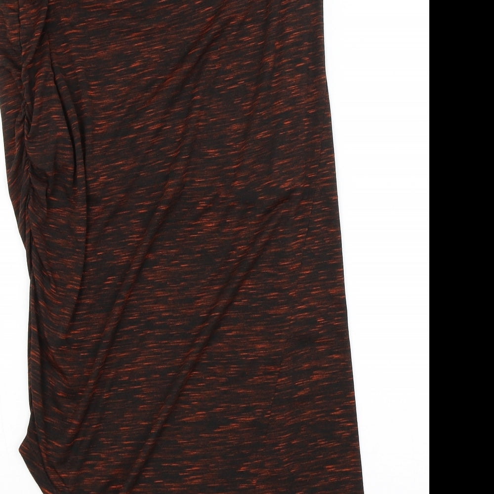 Glamourouse Womens Brown   Bandage Skirt Size 14