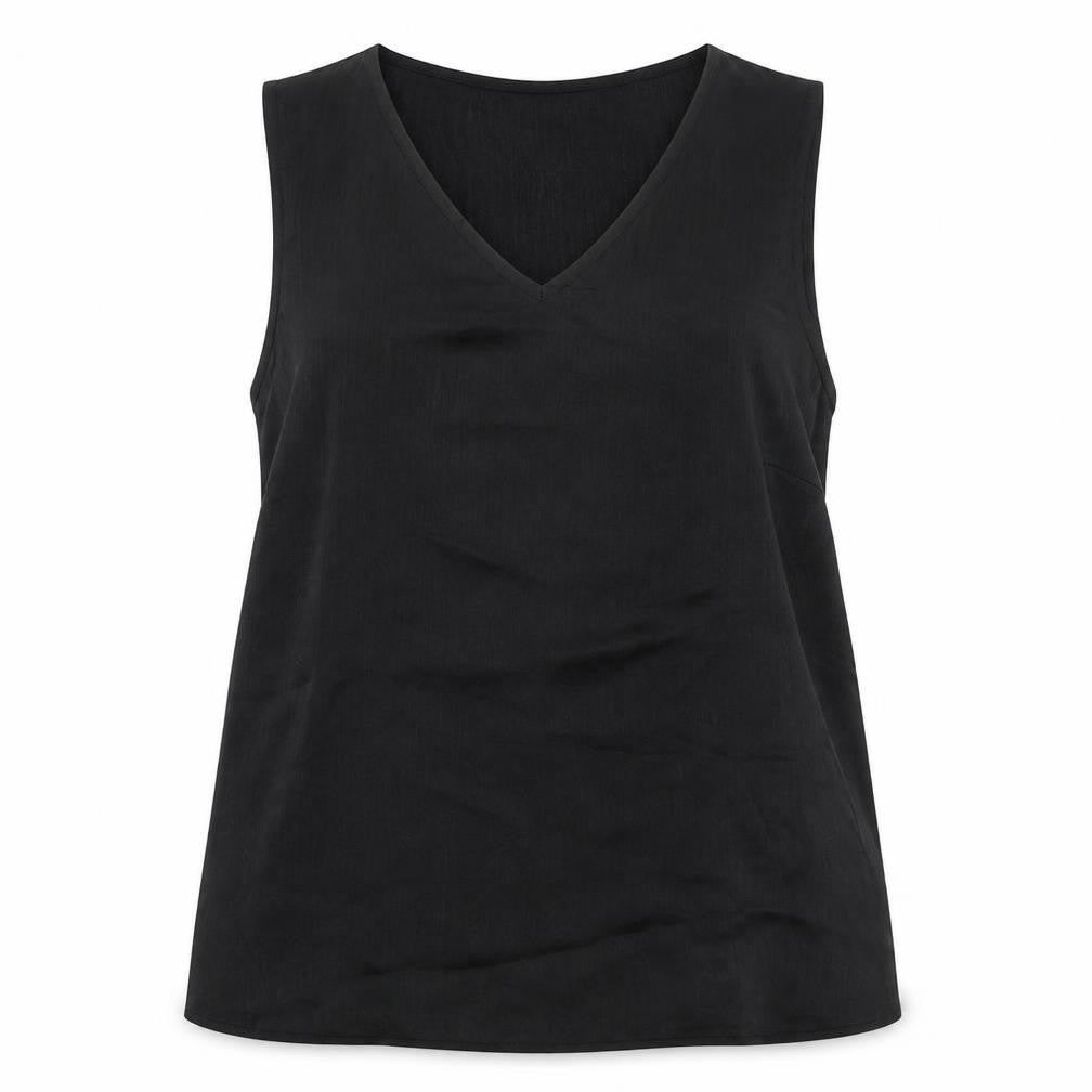Julipa Womens Black   Basic Tank Size 16