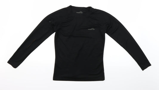 freedom trail Boys Black   Basic Casual Size 11-12 Years