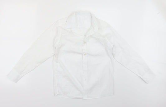 TU Girls White   Basic Button-Up Size 10 Years