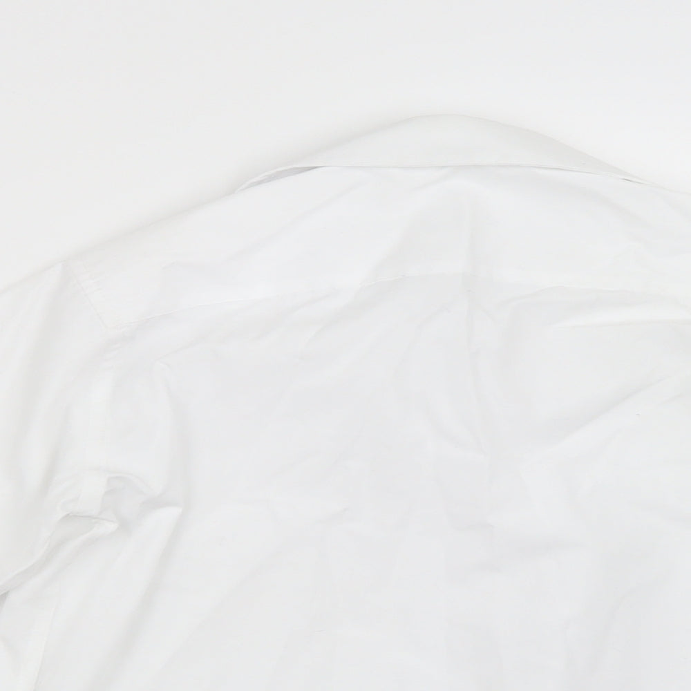 TU Girls White   Basic Button-Up Size 10 Years