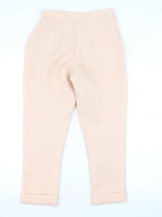 Boohoo Womens Pink    Trousers Size 8 L23 in
